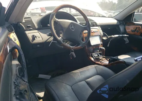 2004 Mercedes-Benz Cl 500 from USA, damaged, VIN WDBPJ75J84A040153